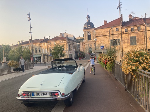 [WES-DS] DS 21 Cabriolet Blanc Carrare